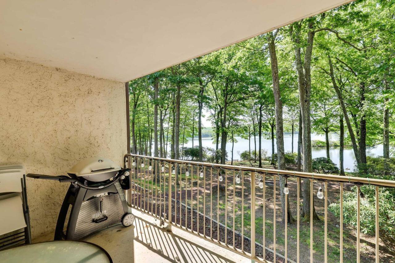 Lakefront Condo With Pool Access-1Min To Big Boulder! Lake Harmony Esterno foto