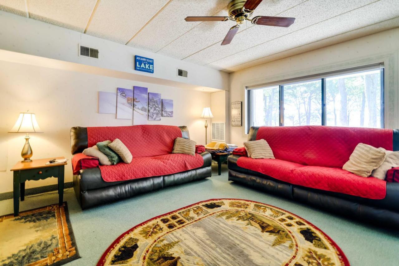 Lakefront Condo With Pool Access-1Min To Big Boulder! Lake Harmony Esterno foto