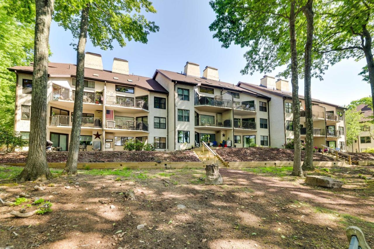 Lakefront Condo With Pool Access-1Min To Big Boulder! Lake Harmony Esterno foto